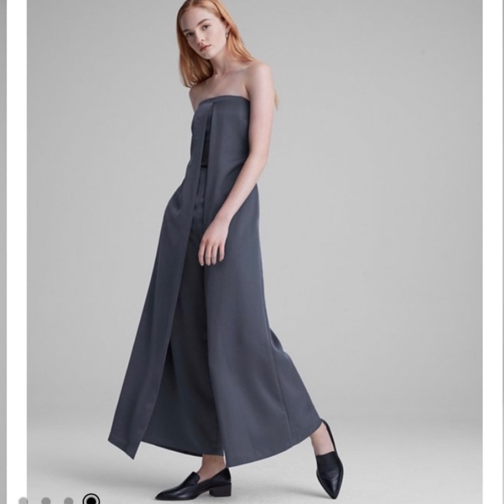 Club Monaco Satin Jumpsuit